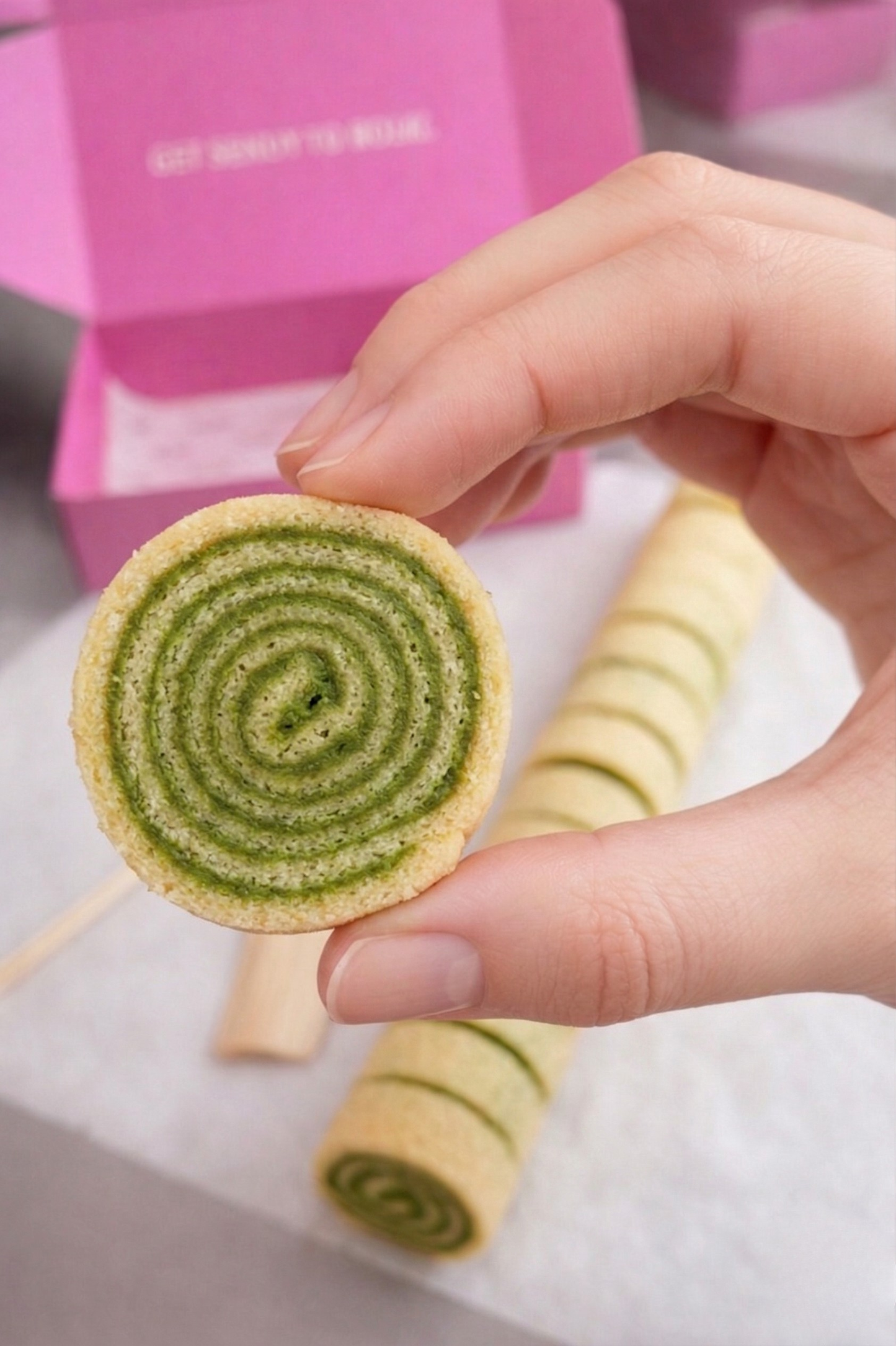 Roll & Dip Bites — Matcha
