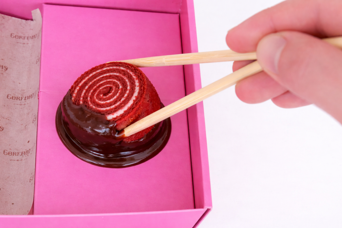 Roll & Dip Bites — Red Velvet