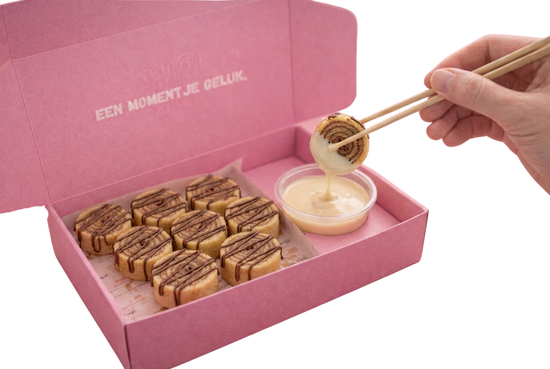 Roll & Dip Bites — Chocolate