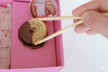 Roll & Dip Bites — Chocolate