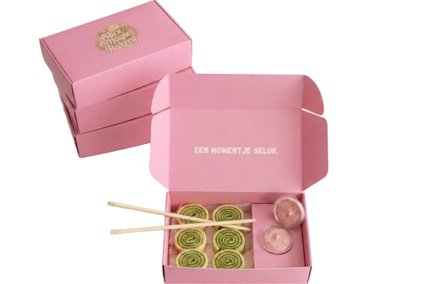 Roll & Dip Bites — Matcha