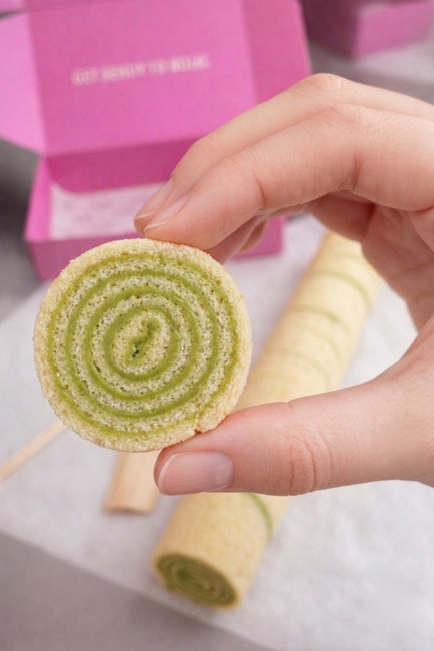Roll & Dip Bites — Pistachio