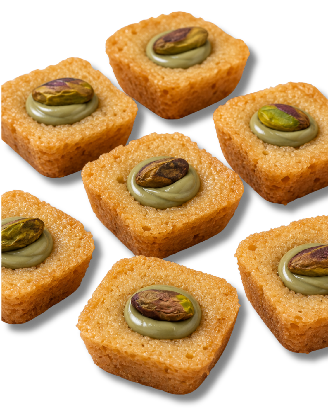 Pistache Blondie Bites