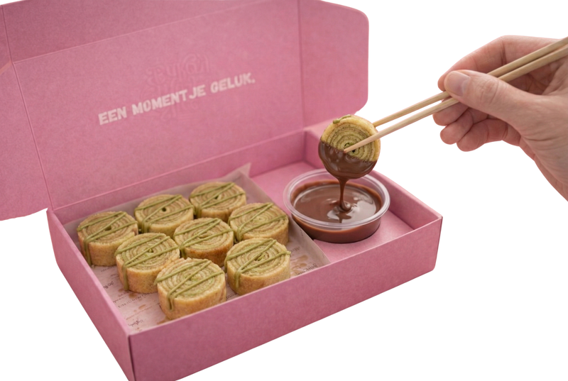 Roll & Dip Bites — Pistachio