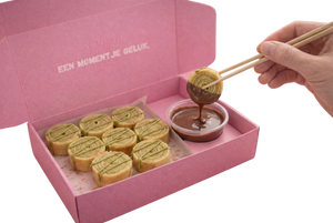 Roll & Dip Bites — Pistachio