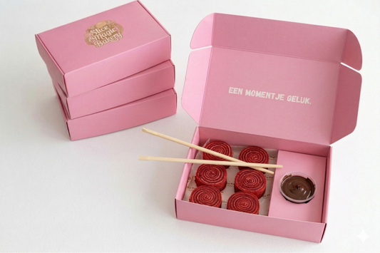 Roll & Dip Bites — Red Velvet